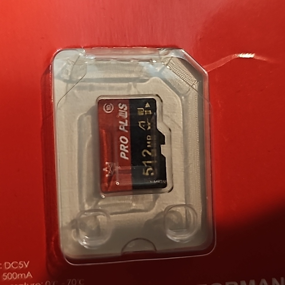 512 Micro SD Memory Card